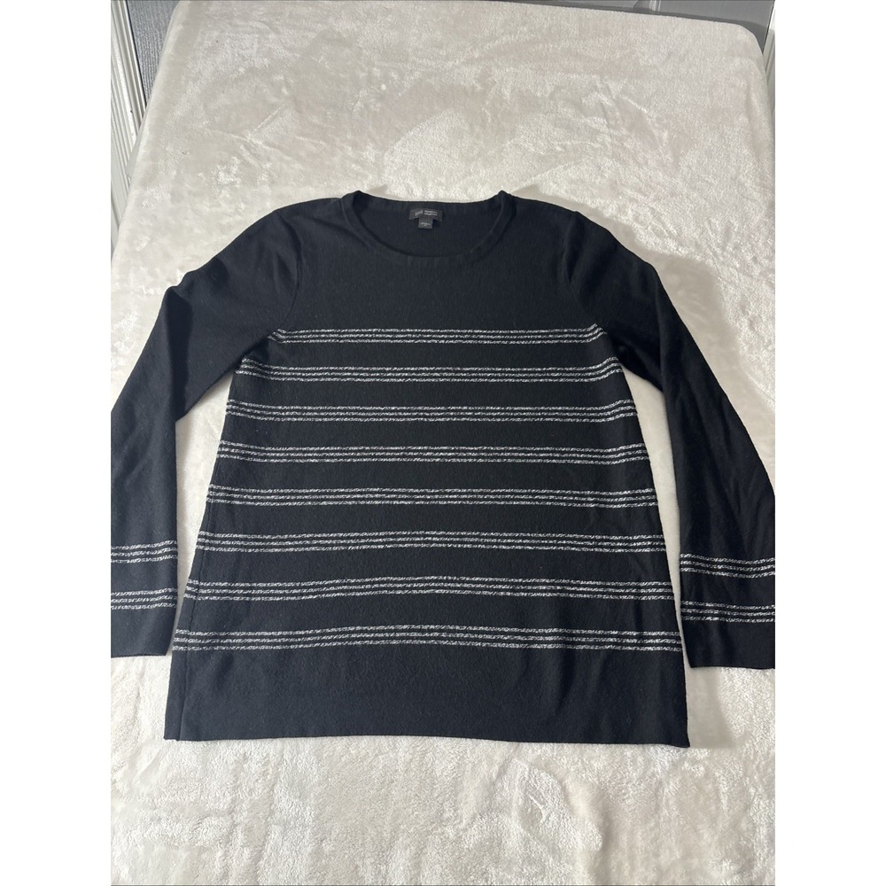 J Jill Wearever Collection Striped Sweater XS Stretchy Comfy
